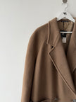 EMPORIO ARMANI - early 1980s DROPPED SHOULDERS LONG COAT