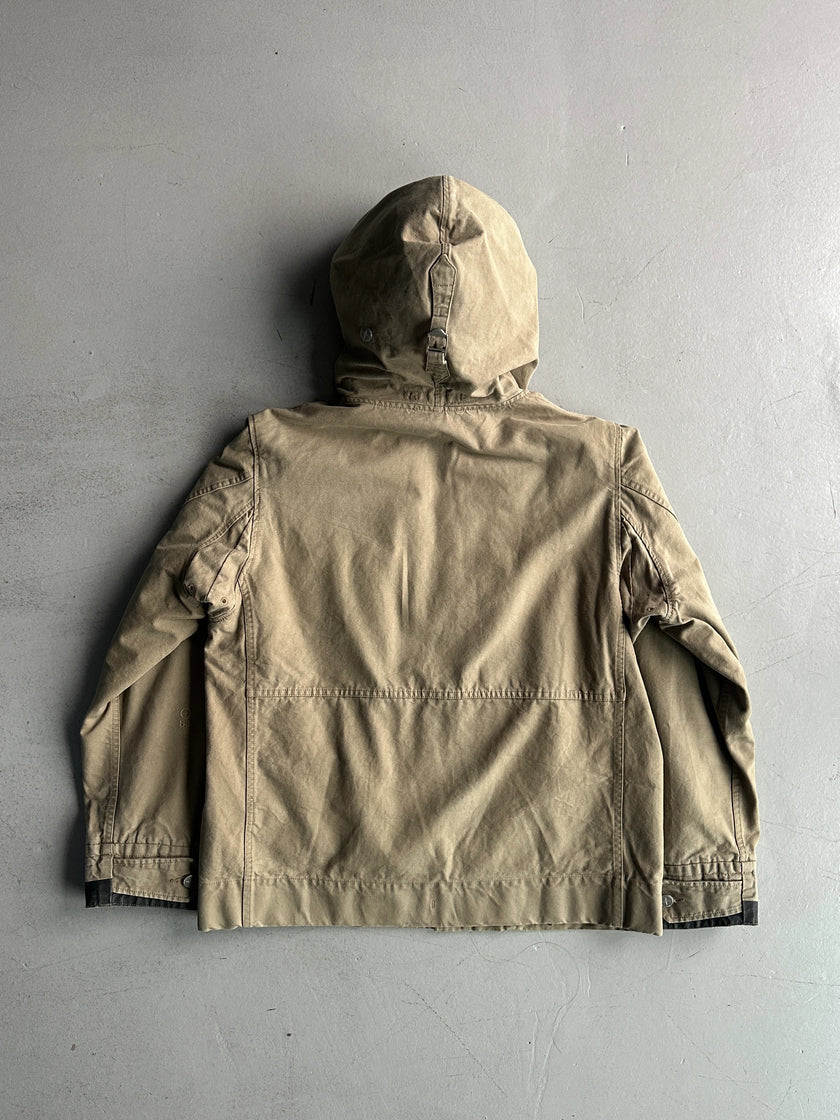 STONE ISLAND DENIMS - A/W 2006 HOODED JACKET WITH REMOVABLE SHEARLING LINING