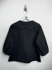 COMME DES GARÇONS - A/W 2020 BOXY FIT BUTTONED BLOUSE WITH OVERSIZED PETER PAN COLLAR