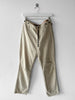 KAPITAL - 1990s LOW CROTCH  TROUSERS WITH WOVEN WAIST PANEL