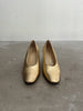 PRADA - 1980s GOLD PUMPS HEELS