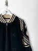 VALENTINO - 1980s CORDUROY BOMBER JACKET WITH KNITTED SHOULDER PANELS