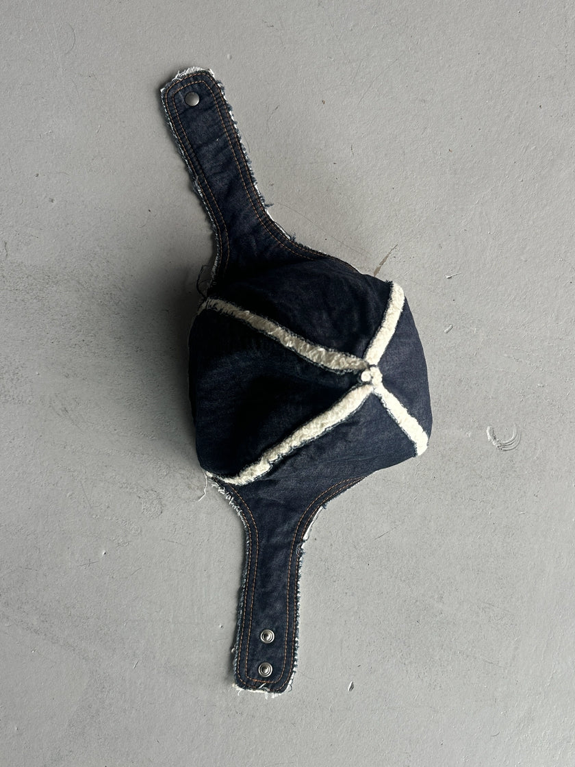 MISS SIXTY - 2000s SHEARLING AVIATOR HAT