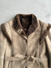 SHEARLING JACKET WITH BELT