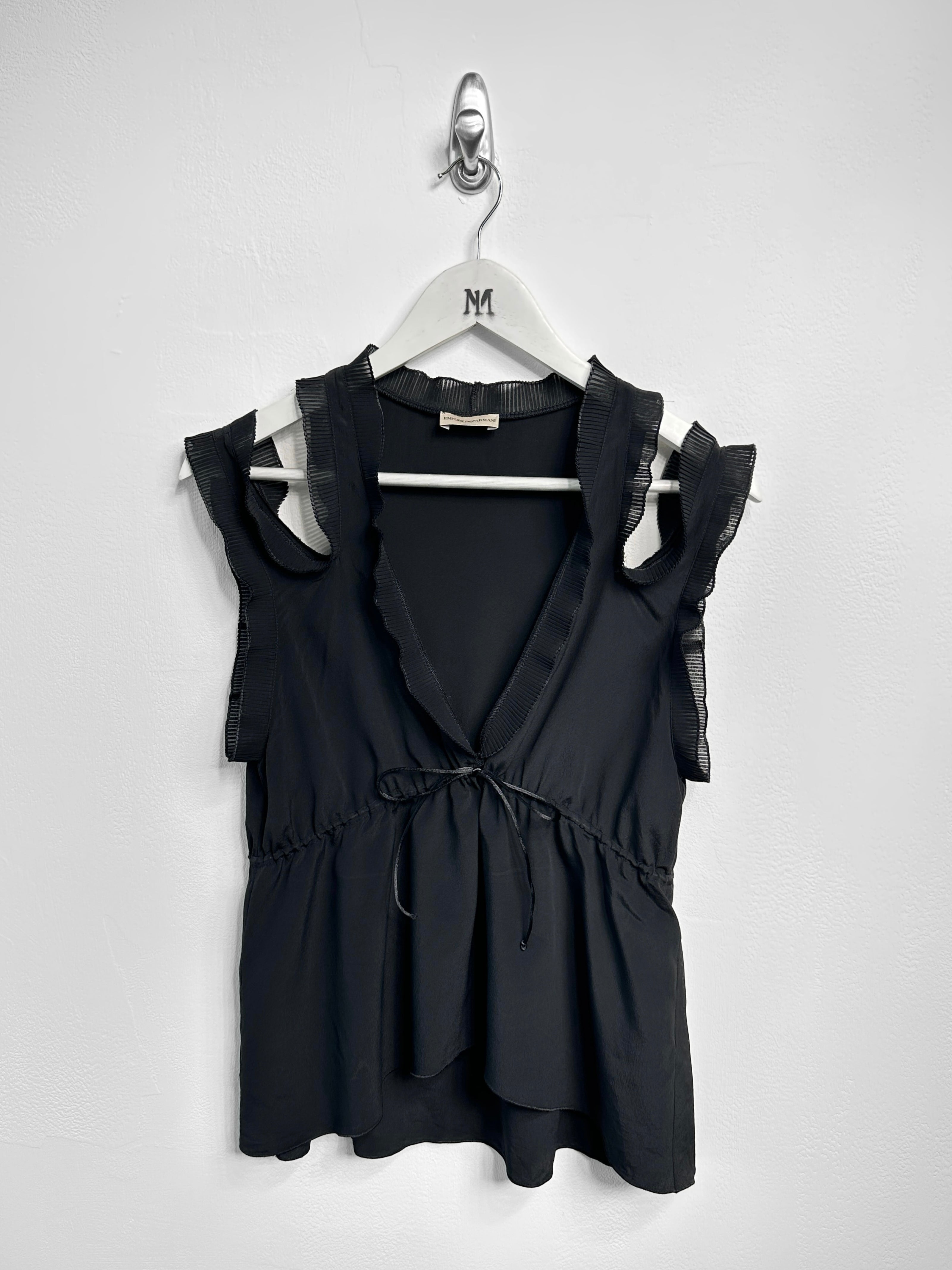 EMPORIO ARMANI - S/S 2003 V NECK VEST TOP