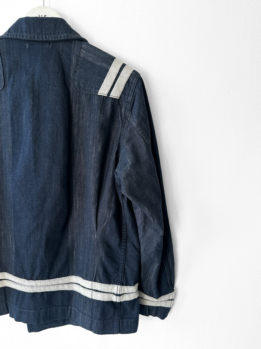 ISSEY MIYAKE - S/S 2019 DOUBLE BREASTED DENIM JACKET