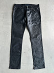 ARMANI JEANS - 2000s LOW WAIST LUREX JEANS TROUSERS