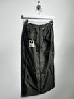 FINAL HOME - early 2000s NYLON MAXY SKIRT WITH ZIPPED SIDE POCKETS
