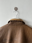 VALENTINO - early 1980s LEATHER BOMBER JACKET