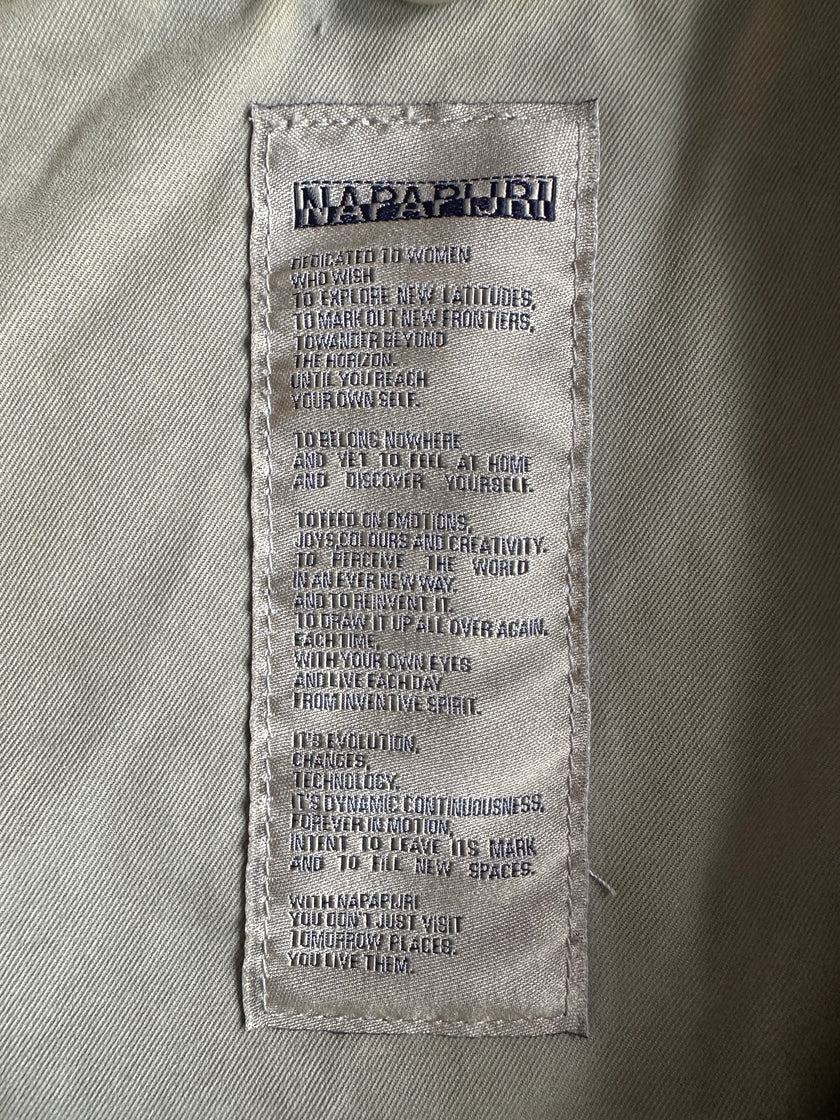 NAPAPIJRI - 2000s JACKET WITH WEBBING BELT