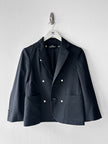 COMME DES GARÇONS TRICOT - F/W 2019 CROP FIT BLAZER WITH STUD DETAILS