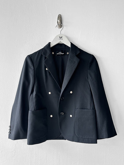 COMME DES GARÇONS TRICOT - F/W 2019 CROP FIT BLAZER WITH STUD DETAILS