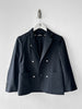 COMME DES GARÇONS TRICOT - F/W 2019 CROP FIT BLAZER WITH STUD DETAILS