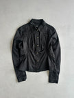 C’N’C COSTUME NATIONAL - 2000s SCULPTED PANELING JACKET