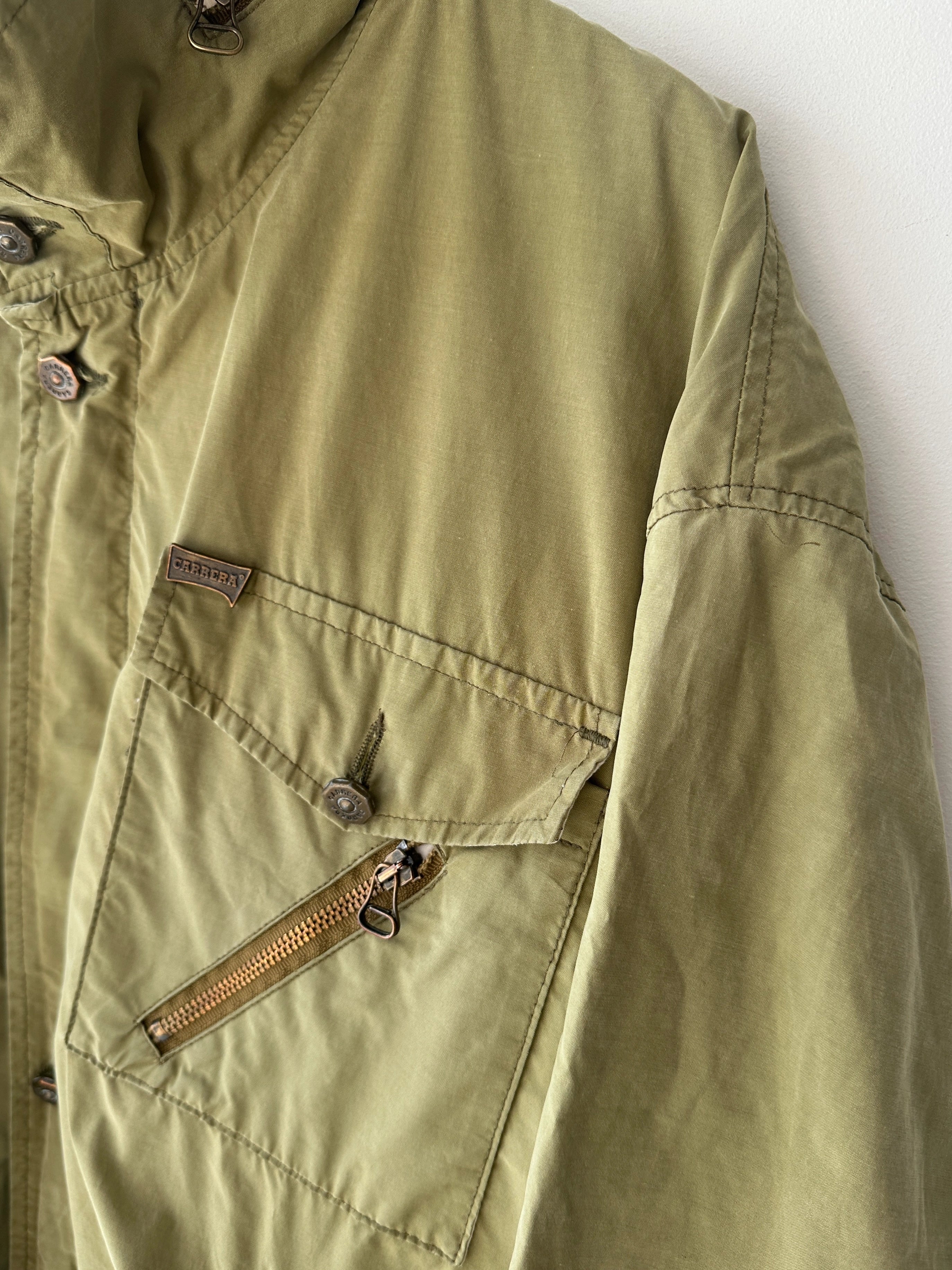 CARRERA - 1980s UTILITY JACKET WITH OVERSIZED POCKETS