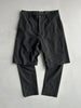 DANIELE ALESSANDRINI - early 2000s LAYERED BERMUDA CROPPED TROUSERS