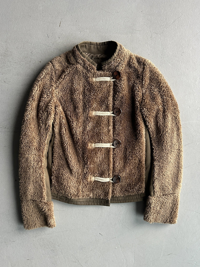 MARITHÉ + FRANÇOIS GIRBAUD - early 2000s SHERPA JACKET