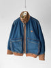 EMPORIO ARMANI – 1980s DENIM & MOUTON BLOUSON
