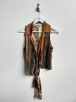 ICEBERG - S/S 1993 SEMI SHEER WRAP TOP