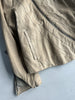 EMPORIO ARMANI - A/W 2011 ASYMMETRICAL ZIP FUNNEL NECK COLLAR CALF LEATHER JACKET