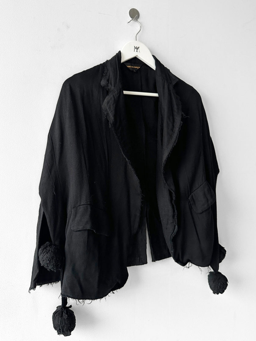 COMME DES GARÇONS - S/S 2003 POM-POM BLAZER CAPE