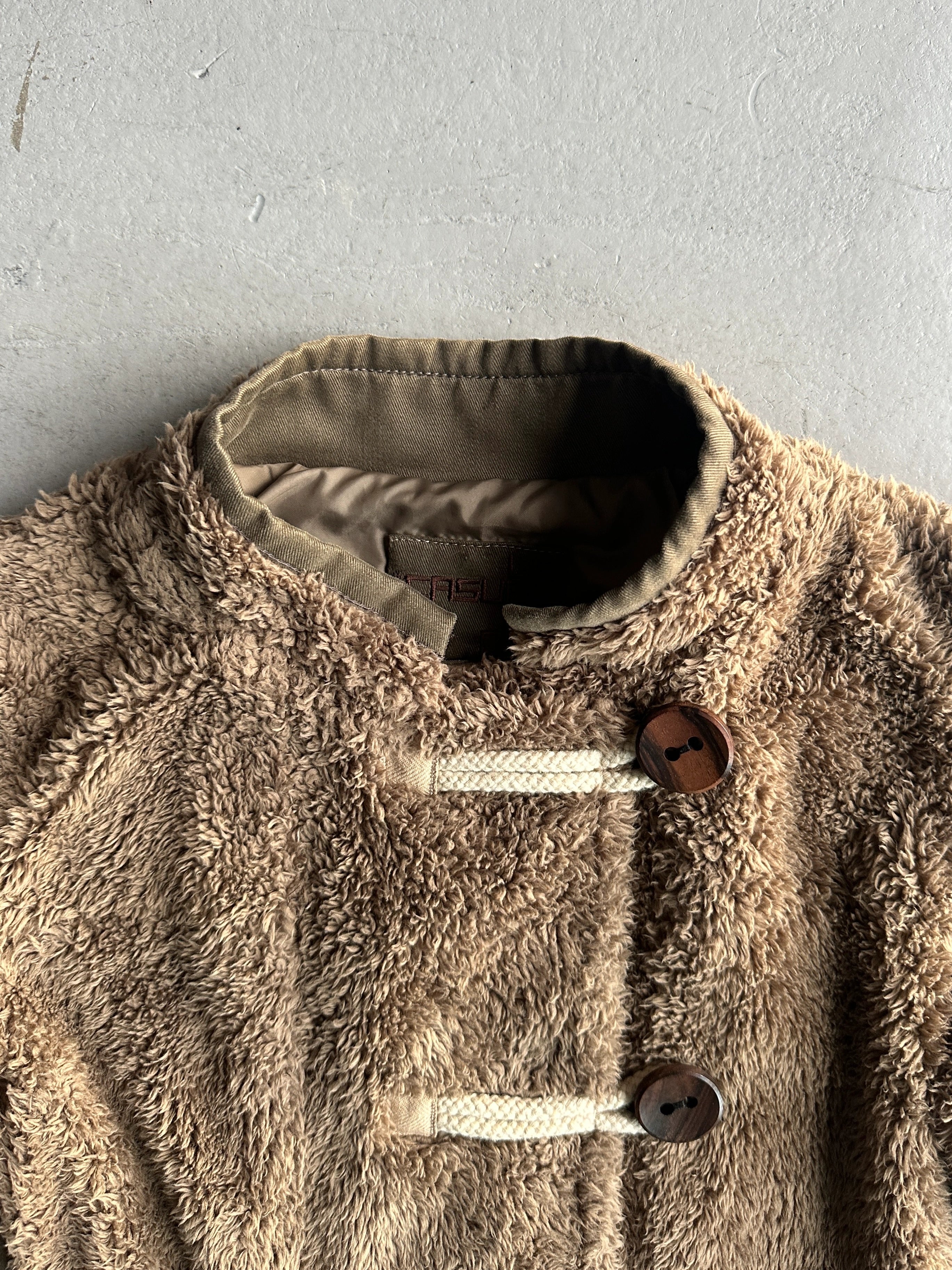 MARITHÉ + FRANÇOIS GIRBAUD - early 2000s SHERPA JACKET