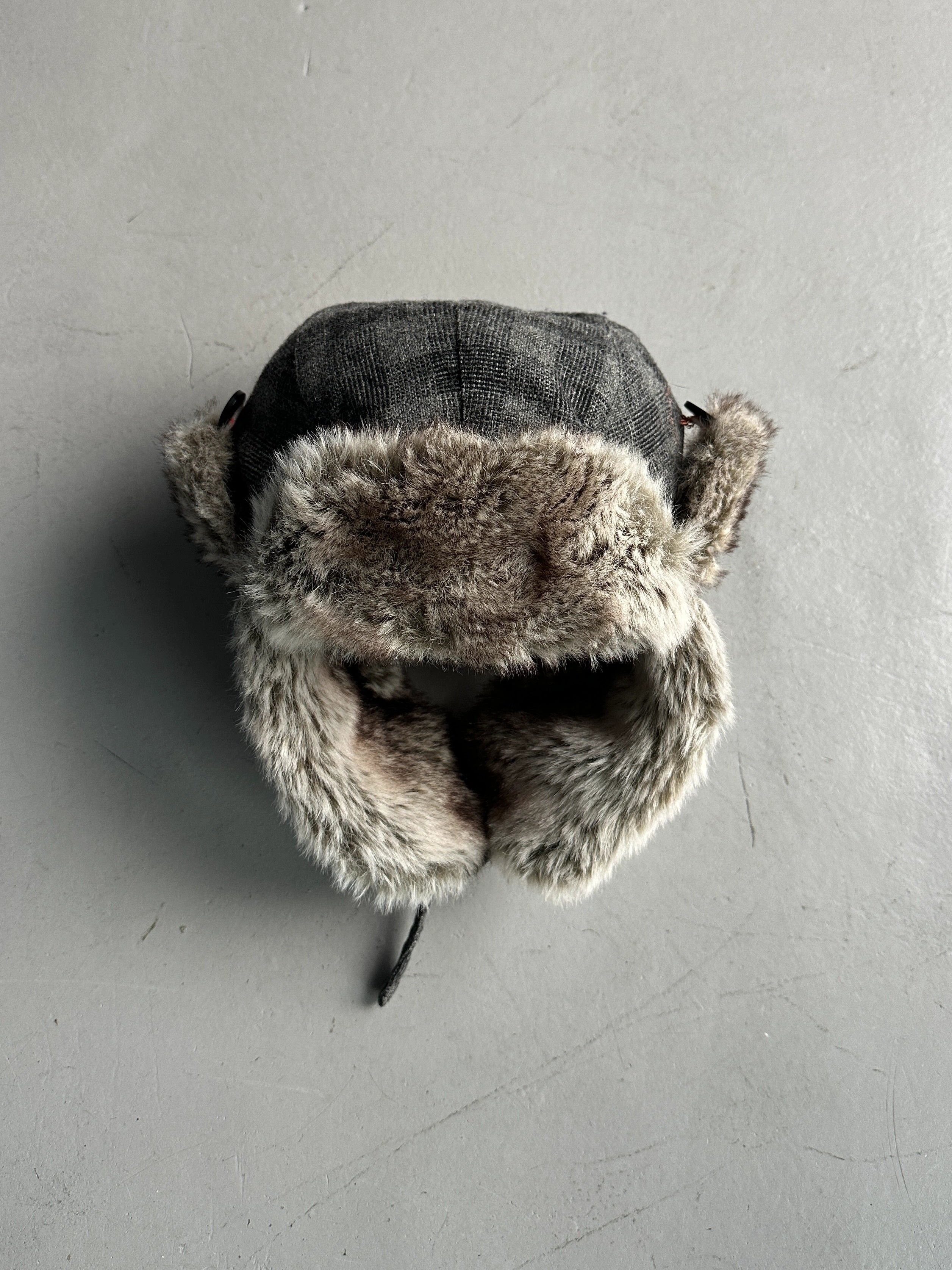 PAUL SMITH - early 2000s TRAPPER FUR HAT