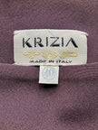 KRIZIA - 1980s KNEE LENGTH SKIRT