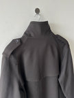 GIANFRANCO FERRÉ - 1990s DROPPED SHOULDERS FUNNEL NECK COAT