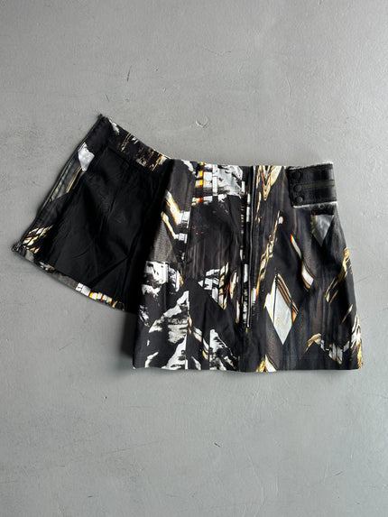 KENZO - F/W 2014 ZIPPED PANEL MINI SKIRT