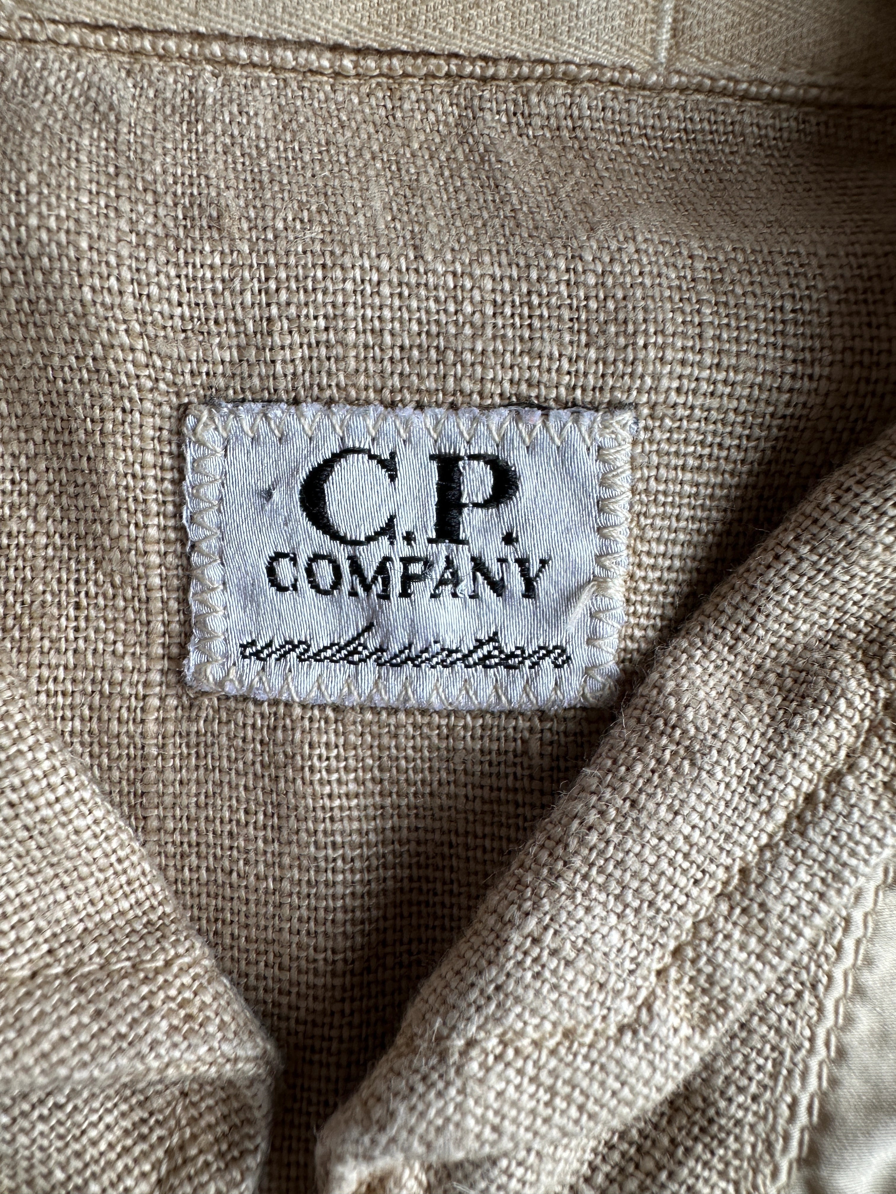 C.P. COMPANY - 1980s LINEN JACKET