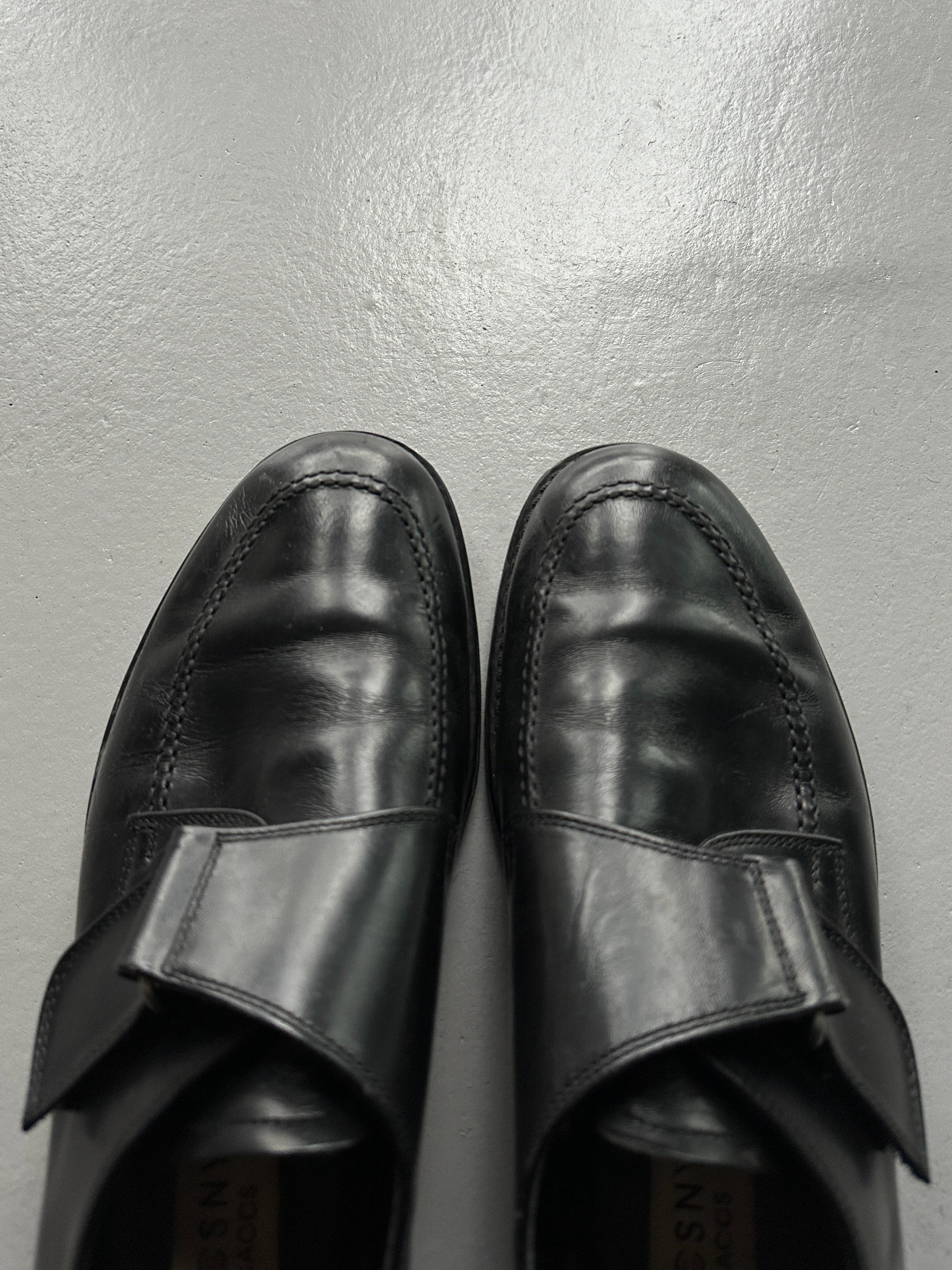 YOHJI YAMAMOTO  SACSNY Y'SACCS - 2000s MONK STRAP LEATHER SHOES