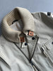 DANIELE ALESSANDRINI - 1990s BOMBER JACKET WITH RIBBED KNIT COLLAR