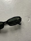 MOSCHINO - 1990s SLIM RECTANGULAR SUNGLASSES