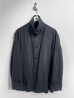 ITALIAN LABEL - 1990s COATED LINEN JACKET