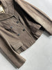 DRIES VAN NOTEN - 1990s DOUBLE BREASTED CROP FIT JACKET