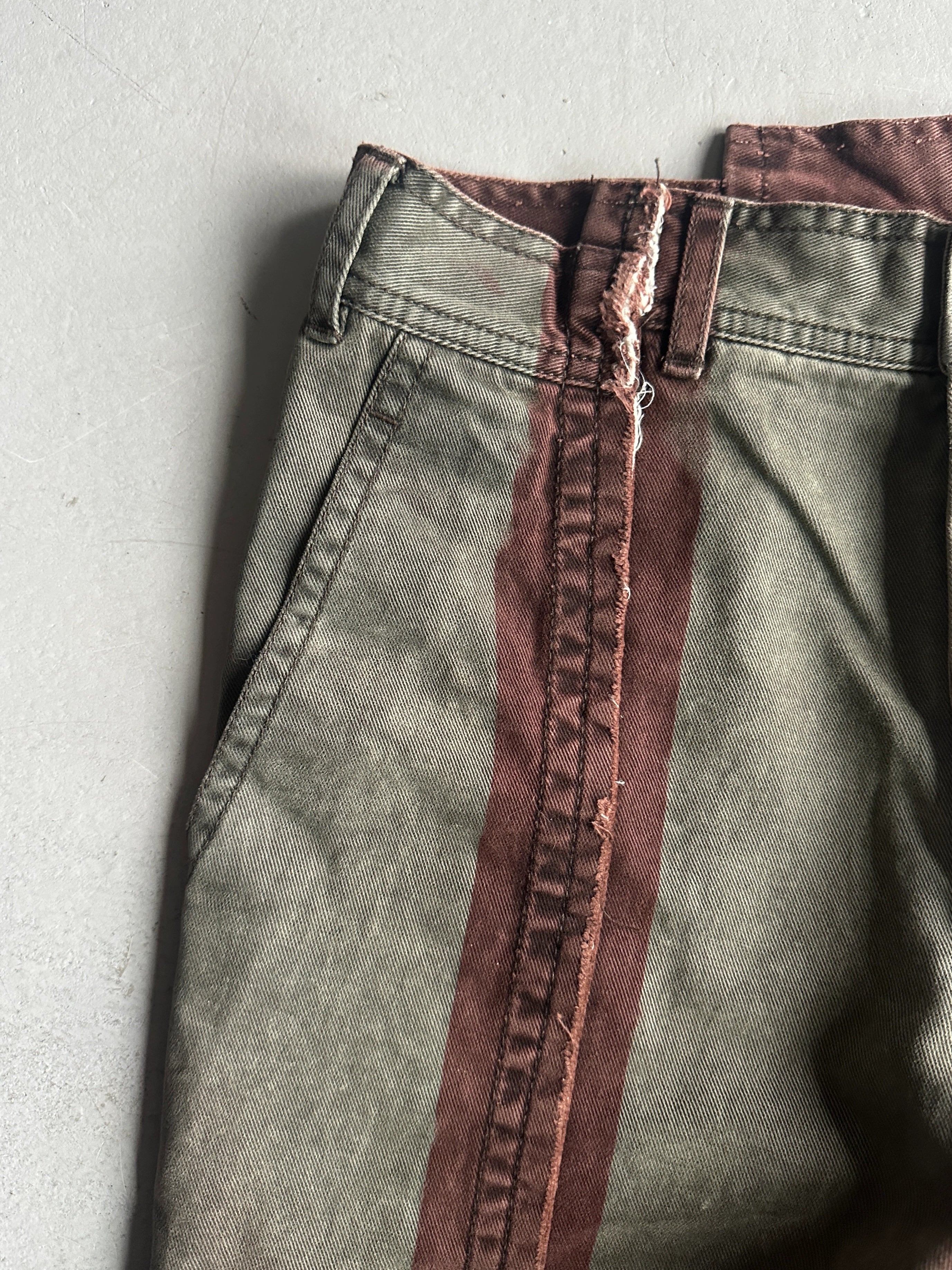 COMME DES GARÇONS SHIRT - A/W 2016 DECONSTRUCTED TROUSERS
