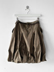 ITALIAN LABEL early 2000s BALLOON SKIRT WITH WRAP FRONT WAIST