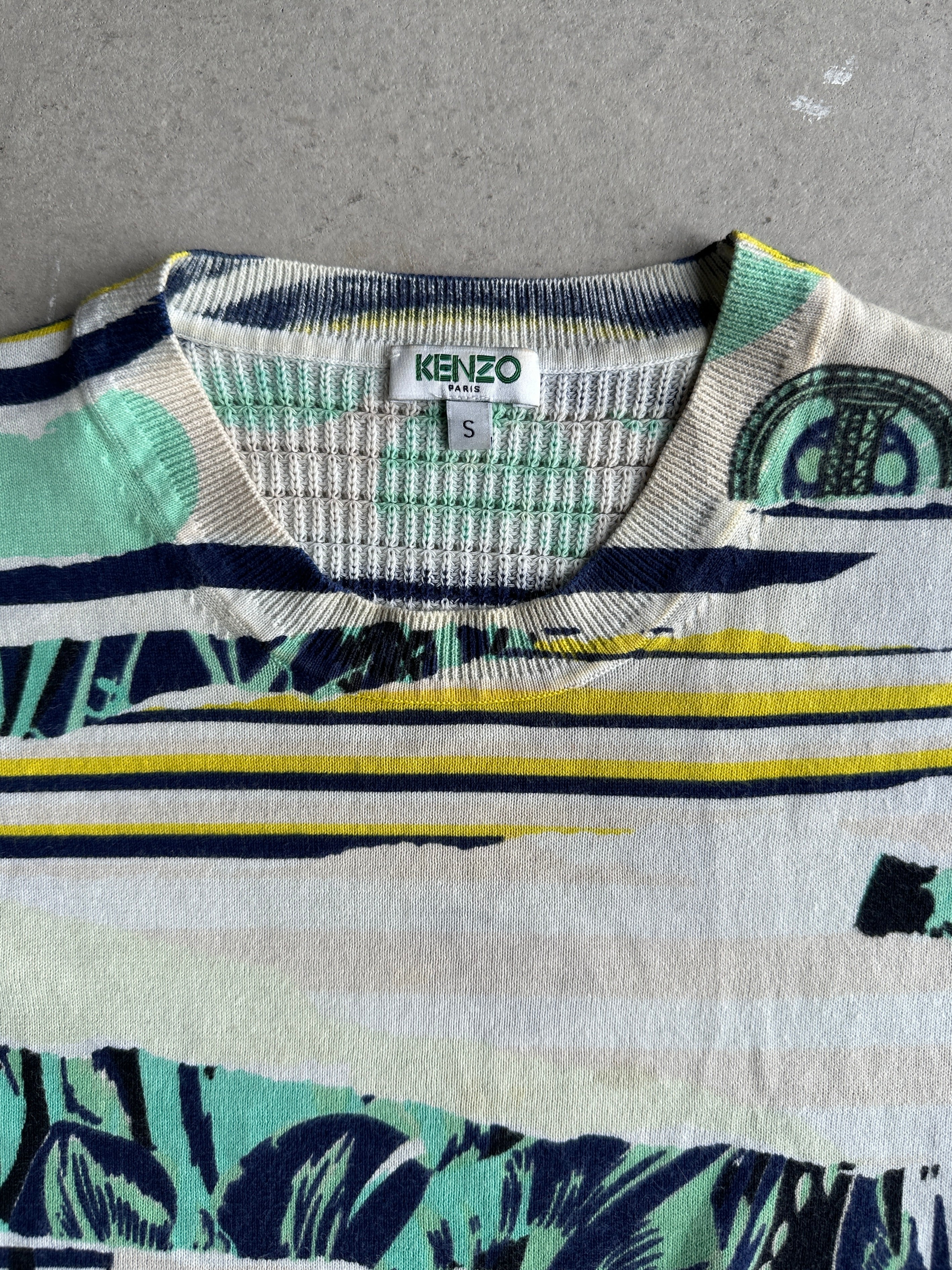 KENZO - 1990s CROP FIT T-SHIRT