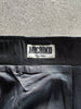 MICHIKO KOSHINO - 1990s HIGH WAIST MINI LEATHER SKIRT