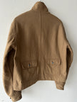 DOLCE & GABBANA - F/W 2001 CROP FIT WOOL JACKET WITH POCKETS AT BACK