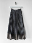 HIROKO KOSHINO - late 1990s PLEATED MAXI SKIRT