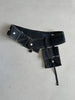 MARITHÉ + FRANÇOIS GIRBAUD - 2000s DENIM BELT WITH POUCH BAG