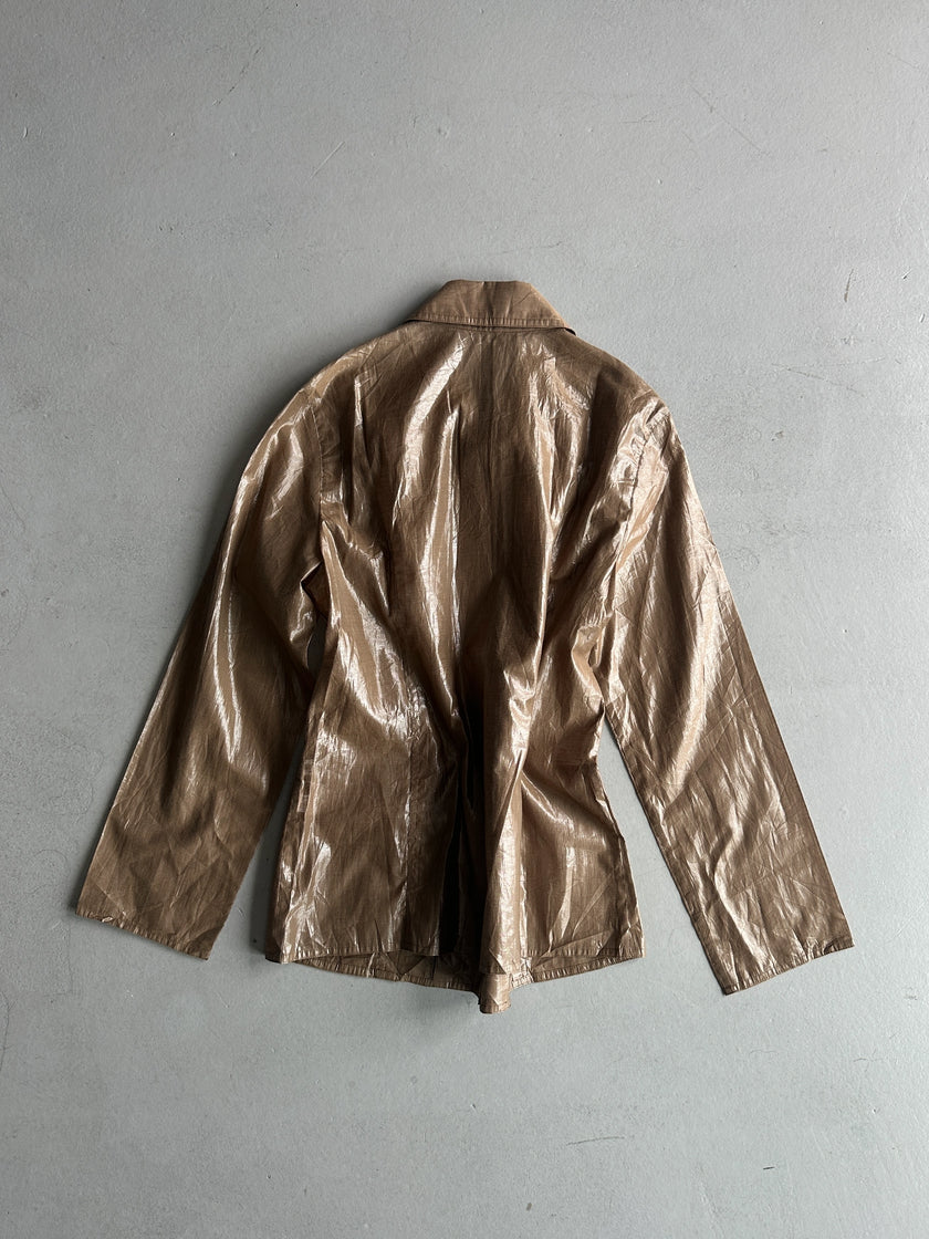 HIROKO KOSHINO BIS - 2000s SEMI TRANSPARENT JACKET