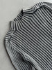 DANIELE ALESSANDRINI - 1990s MOCK NECK RIBBED JUMPER