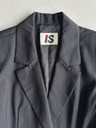 ISSEY MIYAKE IS X TSUMORI CHISATO - 1980s WOOL SUIT BLAZER AND MINI SKIRT