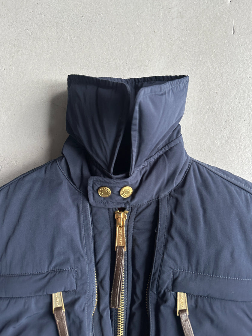 DSQUARED2 - F/W 2009 CROP FIT MULTI ZIP PUFFER BOMBER JACKET