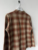 ISSEY MIYAKE HAI - 1980s LONG SLEEVE CHECKED TOP