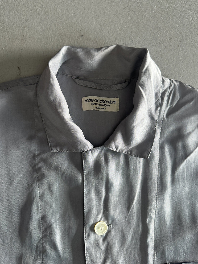 COMME DES GARÇONS ROBE DE CHAMBRE - F/W 1992 MULTI POCKET SATIN SHIRT