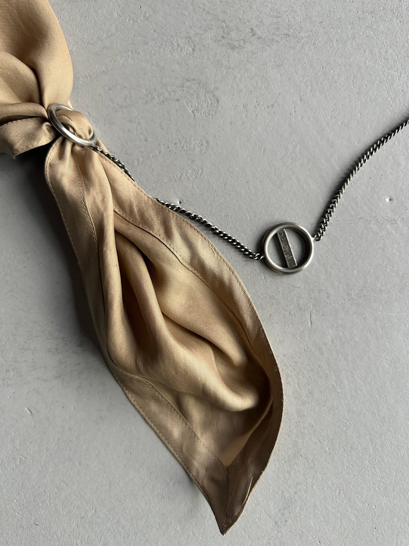 DIRK BIKKEMBERGS - 1990s 2 IN 1 SCARF BELT